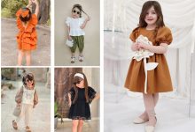 تصویر از 5 ایده دوخت لباس کودک با پارچه لینن + عکس