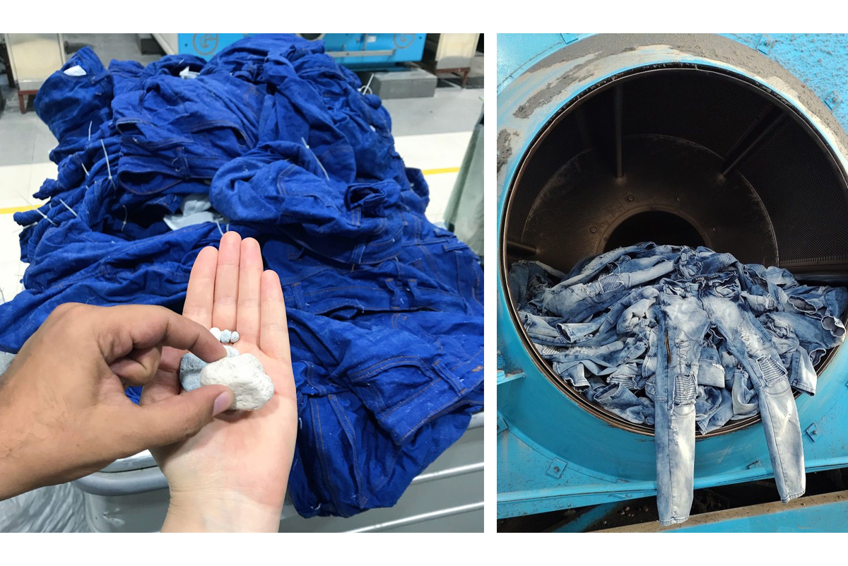 مراحل-انجام-سنگشور-کردن-پارچه-جین