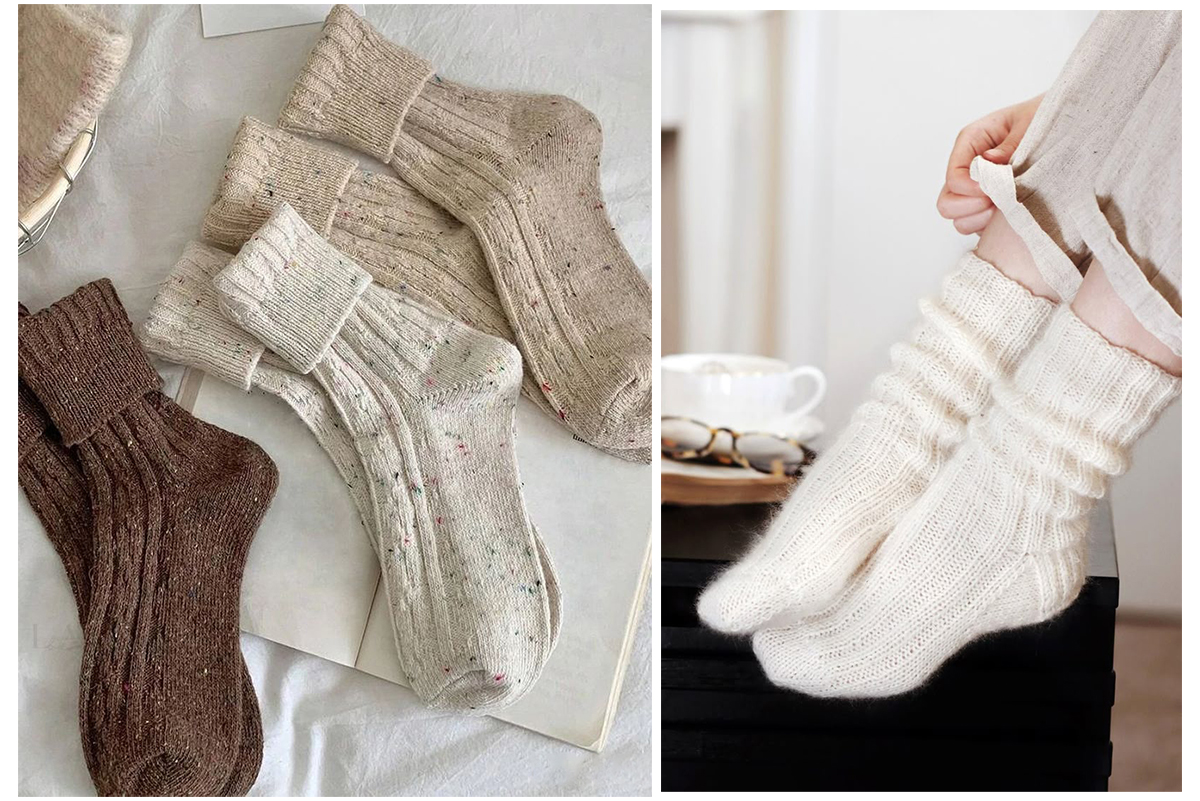 جوراب پشمی، یک اکسسوری گرم و راحت برای پاها