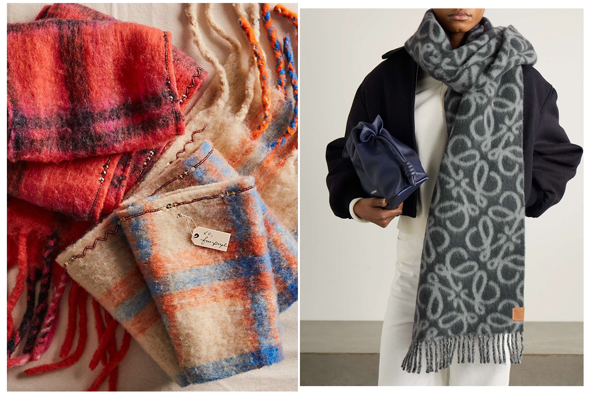 شال پشمی، گرما و شیکی در یک اکسسوری