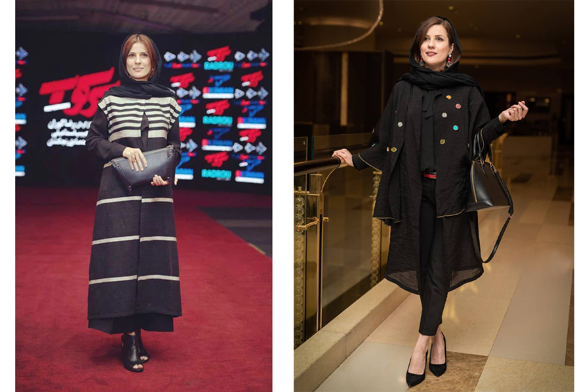 علاقه-سارا-بهرامی-به-مانتوهای-بلند-در-اوایل-شهرت