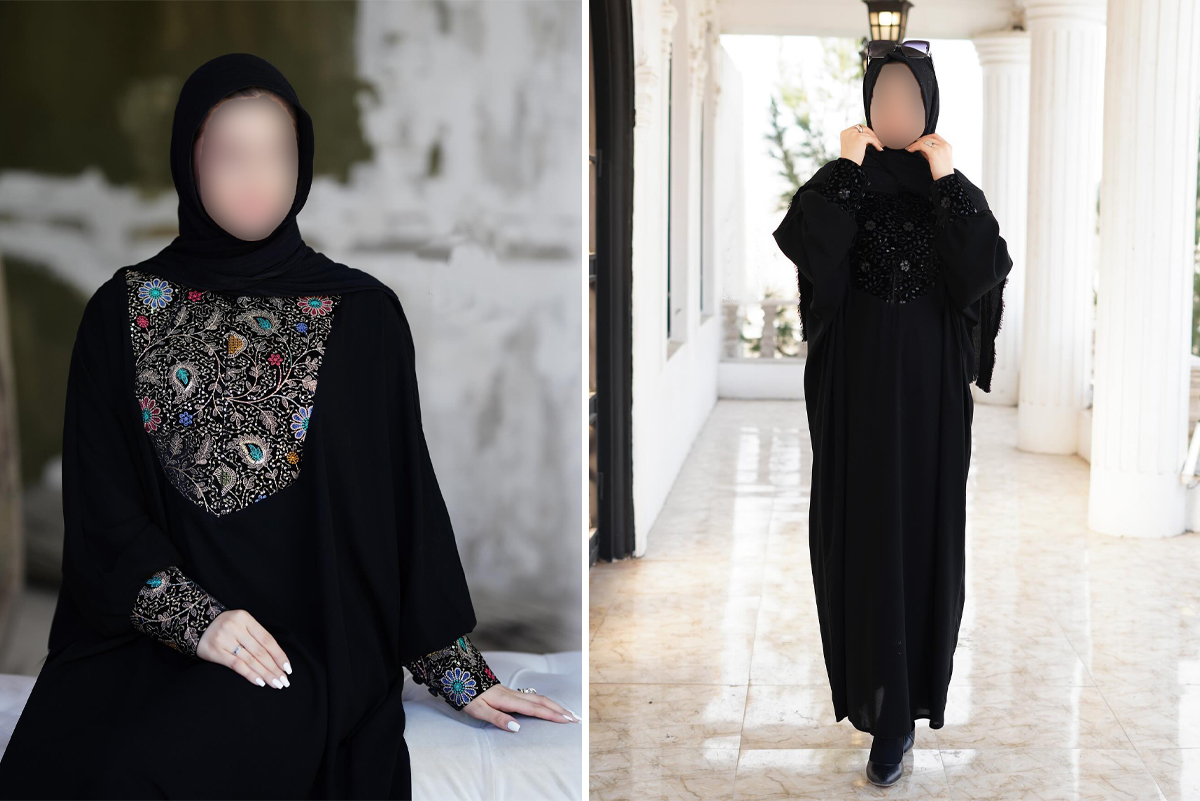 استایل-برای-خانم-های-محجبه-با-پارچه-مخمل-سوزن-دوزی