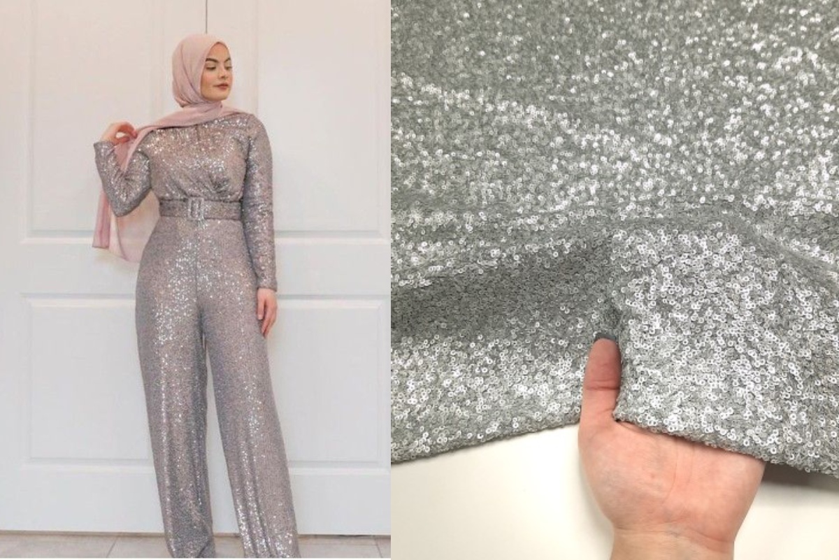 اورال با پارچه پولکی؛ استایلی خاصی برای مناسبت های مختلف