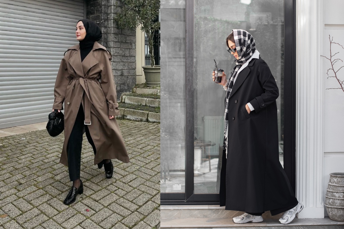 بارانی های بلند و شیک با پارچه کتان زارا