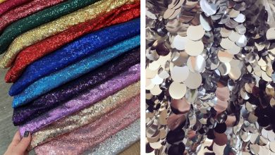 تصویر از شناخت پارچه پولکی در 5 دقیقه