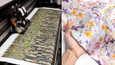 تصویر از پارچه ساتن طرح دار چطور تولید می شود؟