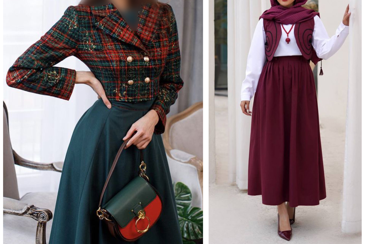 دامن-کرپ؛-ترکیب-وقار،-راحتی-و-فیت-بینقص