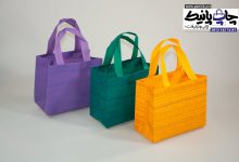 تصویر از خرید ساک دستی پارچه ای 100 عددی ارزان از چاپ پانیک