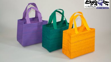 تصویر از خرید ساک دستی پارچه ای 100 عددی ارزان از چاپ پانیک