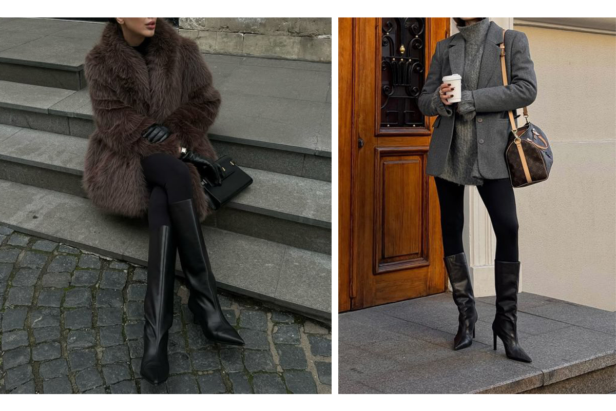 استایل-پاییزه-متفاوت-با-جوراب-شلواری