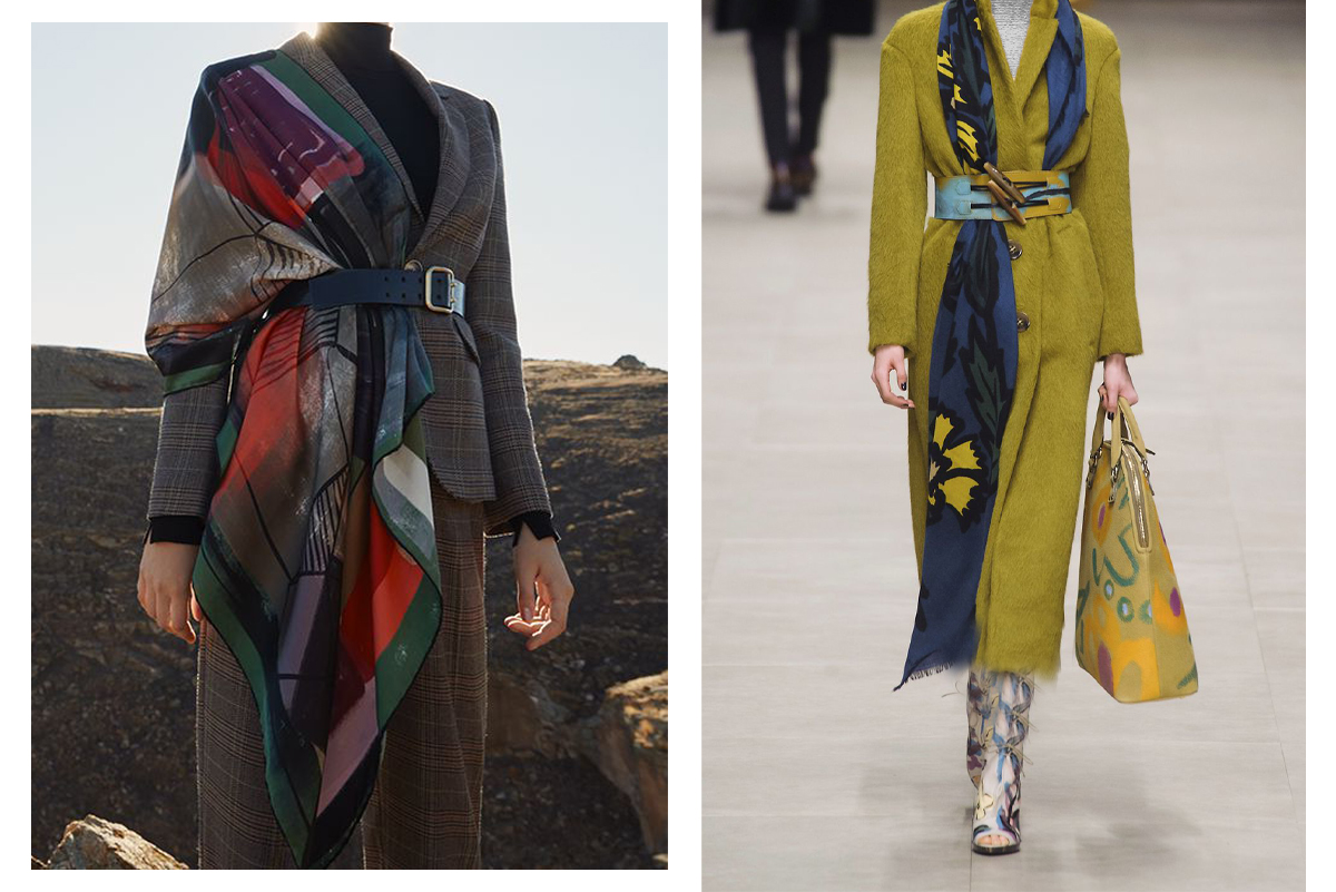 استفاده-از-شال-به-عنوان-اکسسوری