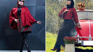 تصویر از دامن مجلسی برای استایل درخشان شب یلدا + عکس