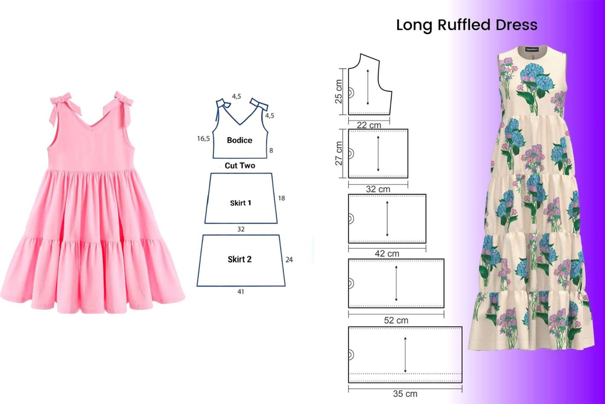 لباس-بدون-الگو-برای-مادر-و-فرزند
