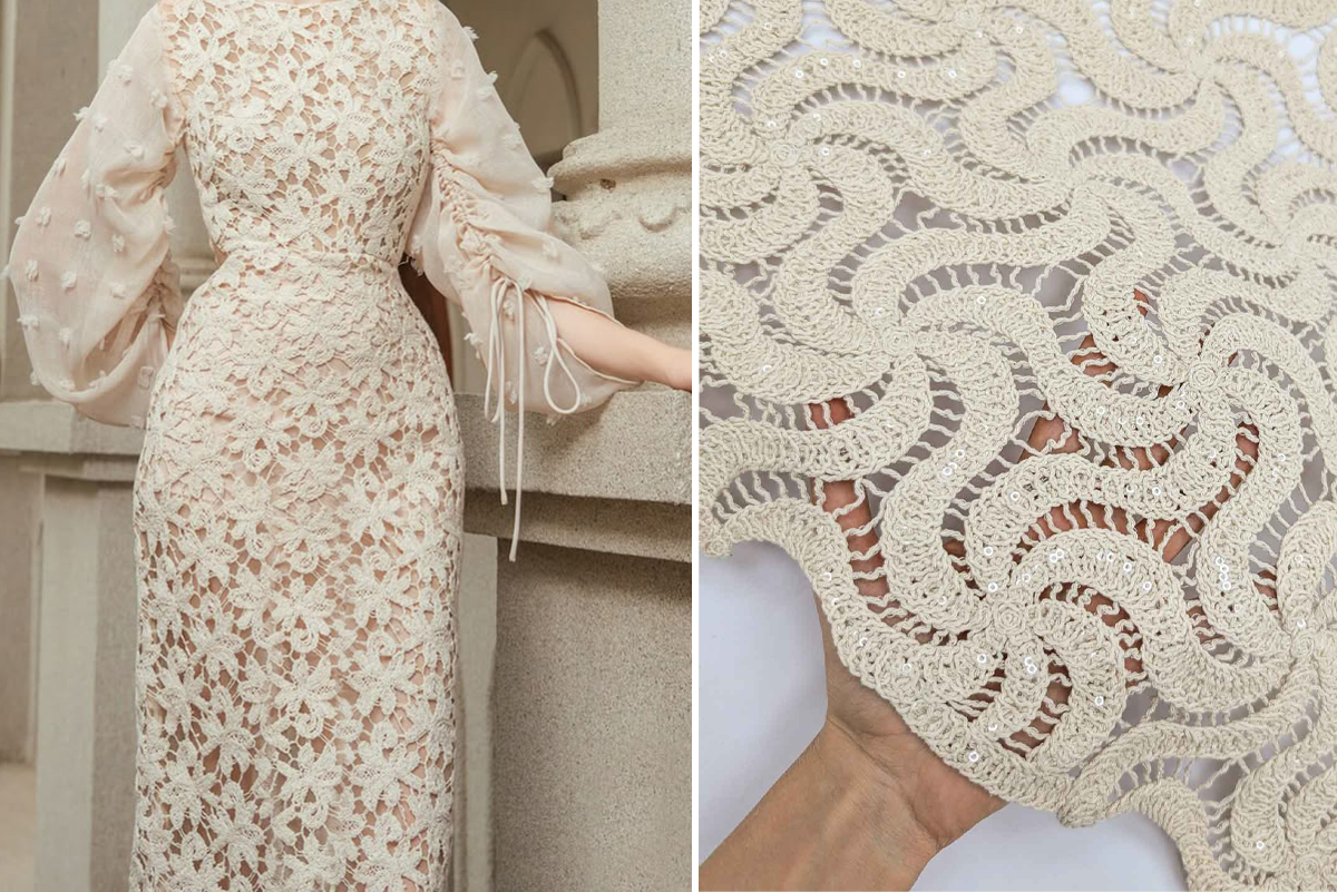 لباس-عروس-گیپور،-شکوه-و-نقش-درخشان-هنر