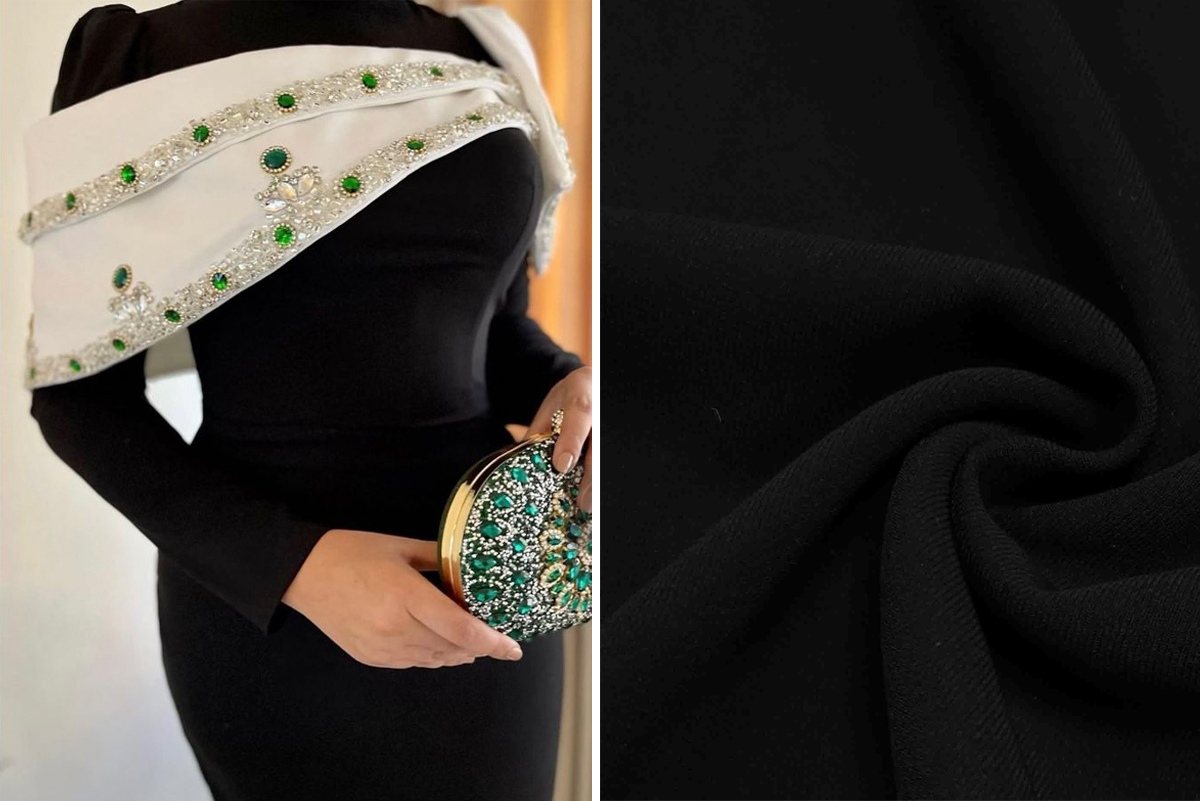 پارچه-کرپ-مزونی،-ترکیب-وقار-و-انعطاف