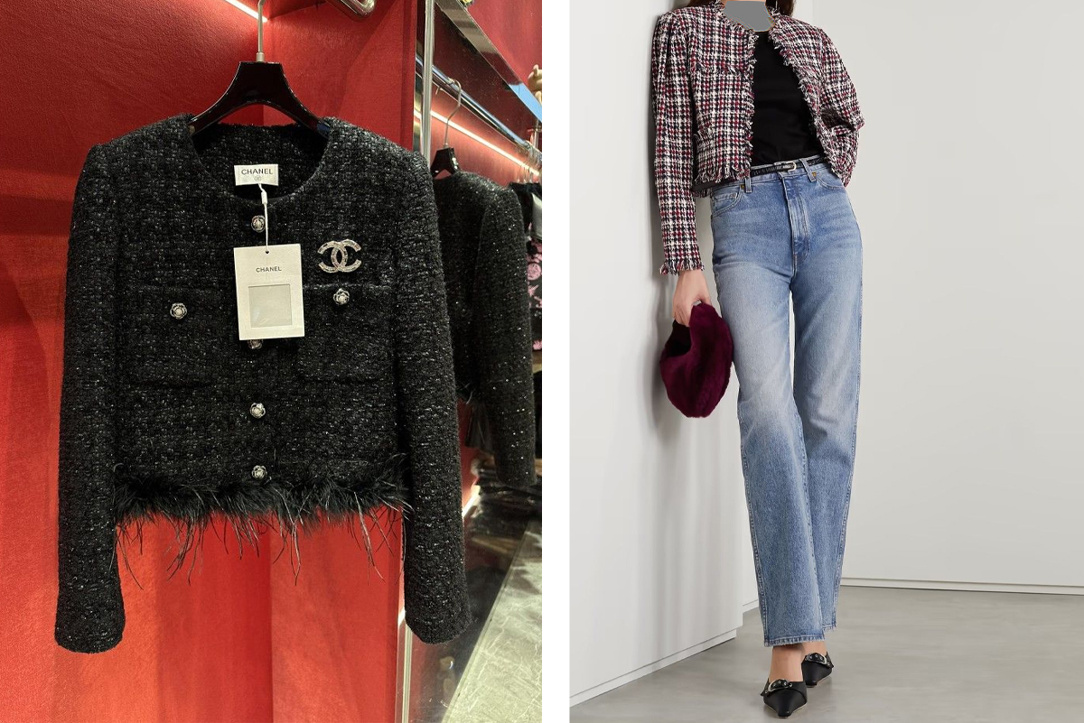 کراپ-کوتاه-شانل