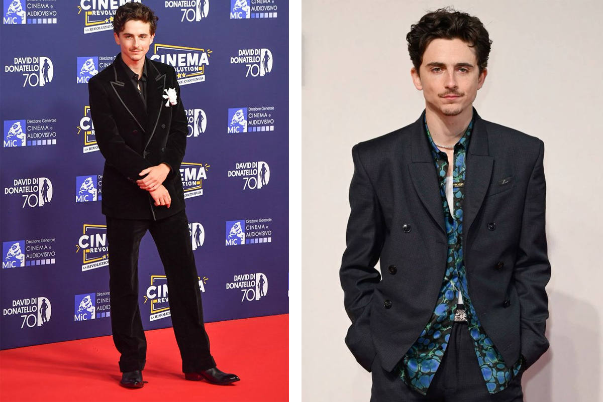 تیموتی شالامه، نماد مد جسور مردانه