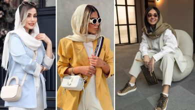 تصویر از رنگ سال 2026، سفید ابری را این شکلی ست کنید + عکس