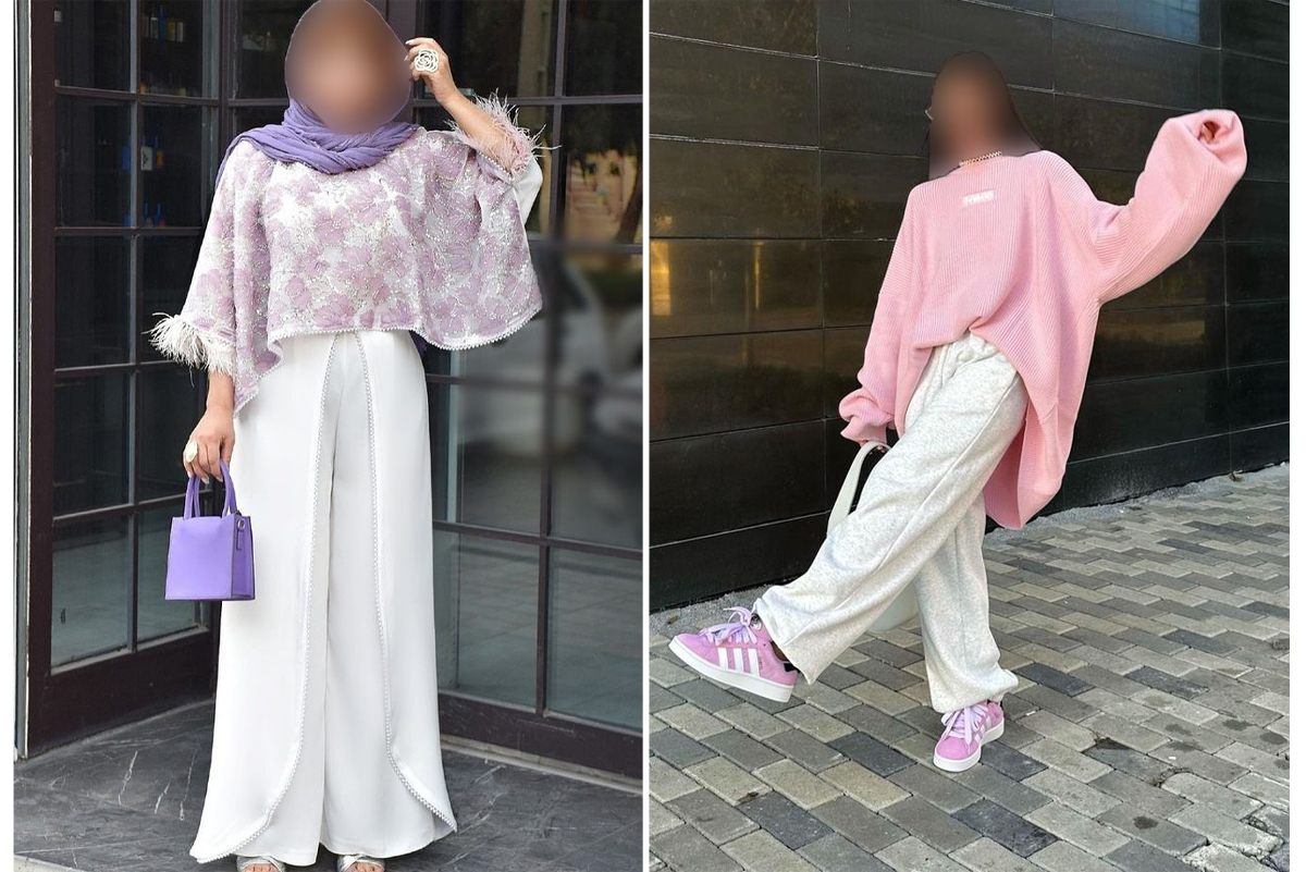 صورتی-و-بنفش؛-ترکیبی-نرم-و-رمانتیک