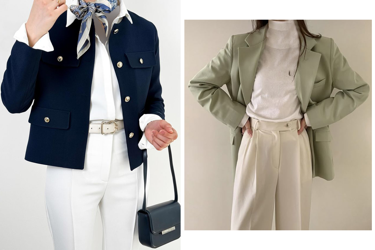 نقش-شلوار-سفید-در-استایل-رسمی