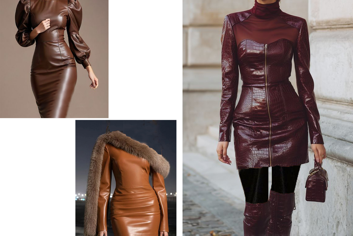 پیراهن-مهمانی-متالیک؛-درخشش-مد-شب