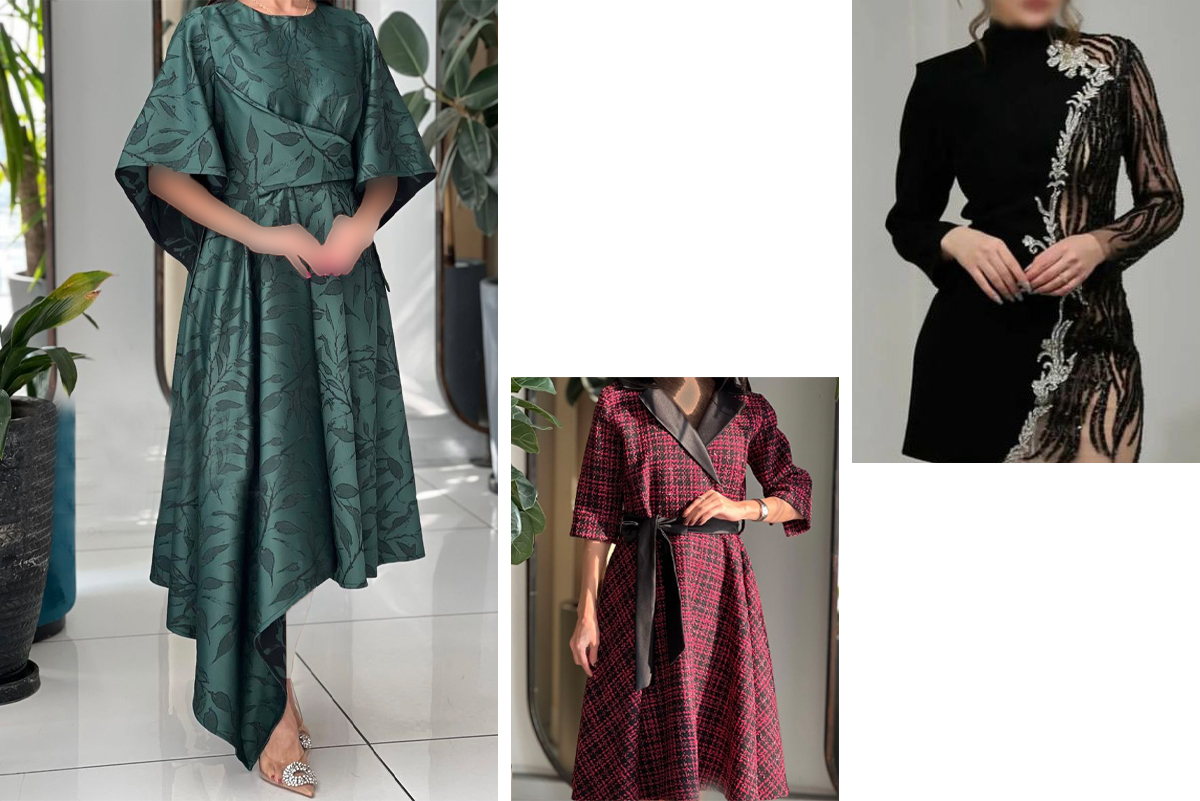 پیراهن-مهمانی-کوتاه-با-برش-نامتقارن؛-امضای-2026