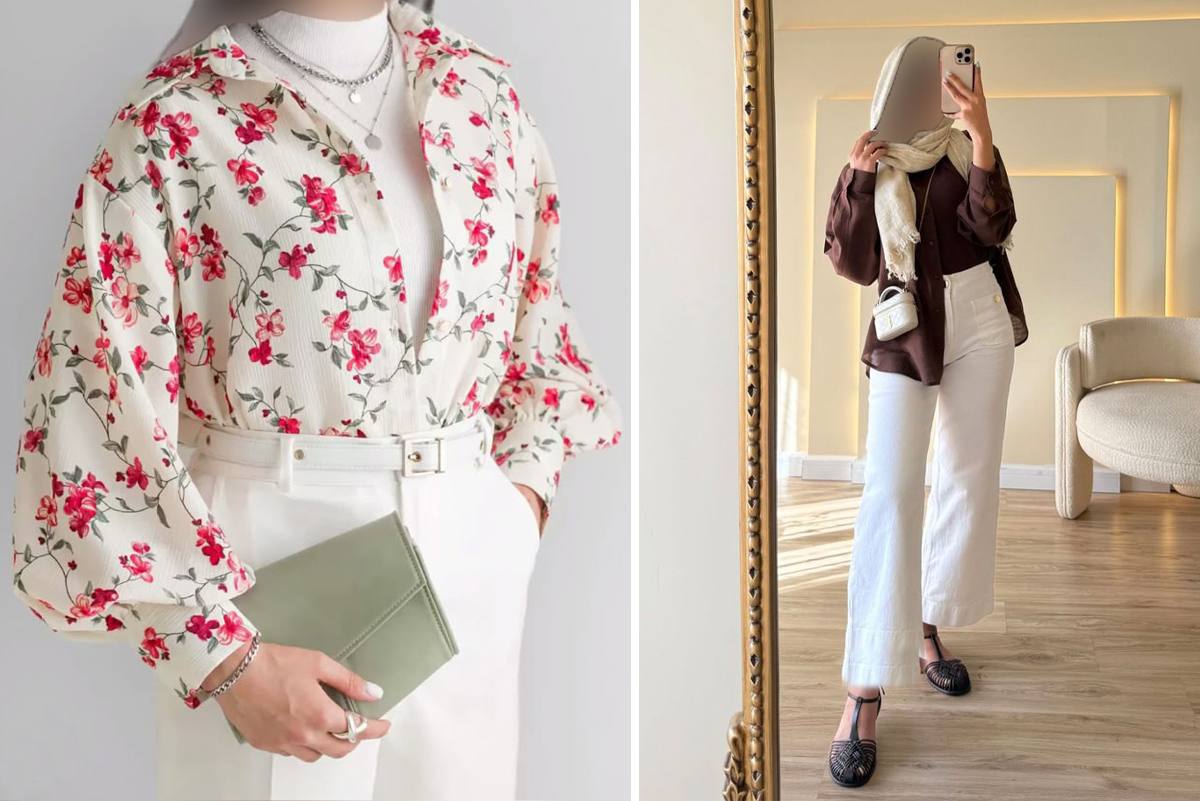 چه-پارچه‌هایی-شلوار-سفید-را-زیباتر-نشان-می‌دهند؟