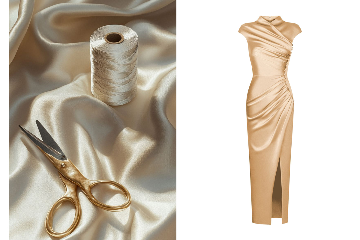 پیراهن مجسلی بلند