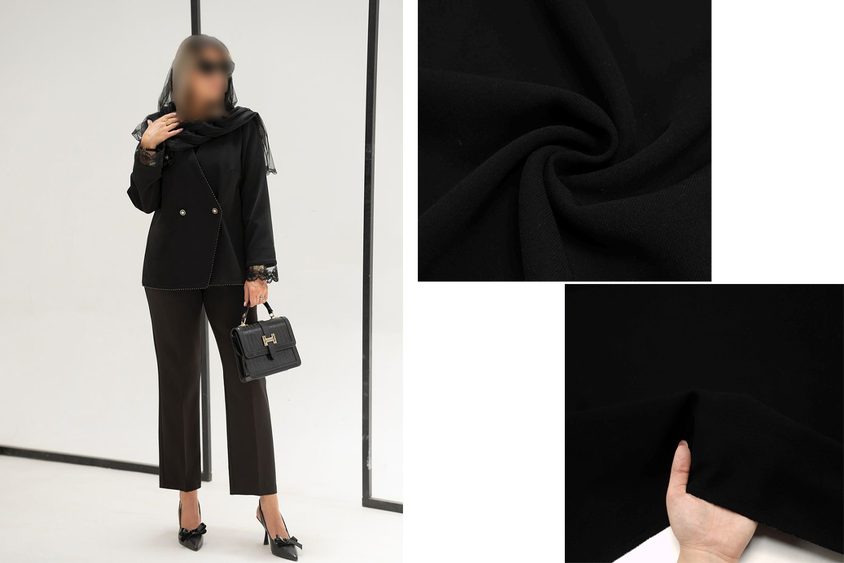 پارچه-کرپ-مشکی؛-لطافتی-در-دل-وقار