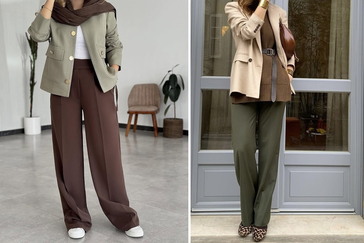 استایل-با-سبز-زیتونی