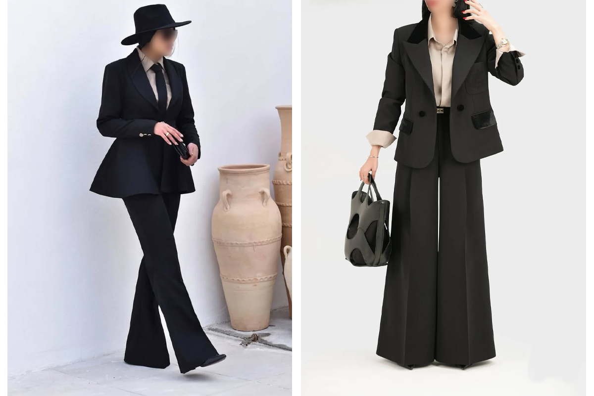 استایل-کلاسیک-با-کت-شلوار-زنانه؛-بازگشت-به-فرم-اصیل