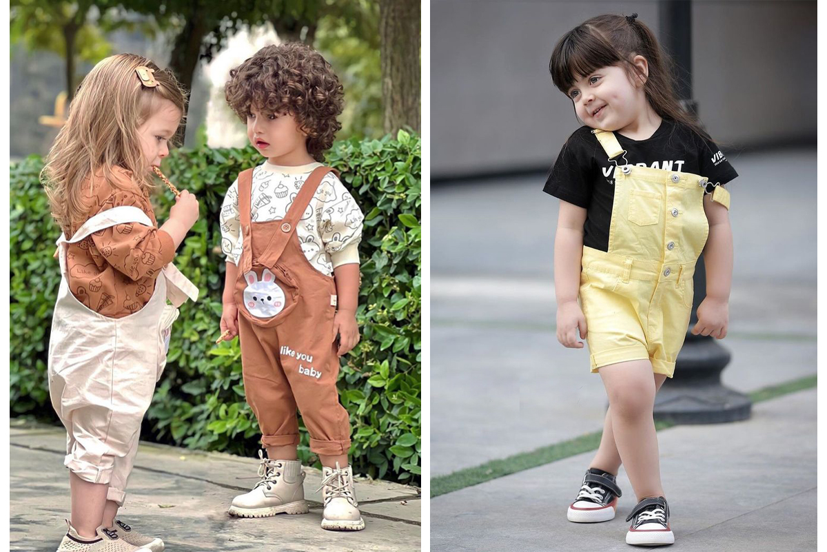 سرهمی؛-ترکیب-راحتی-و-مد-در-لباس-عید-دخترانه