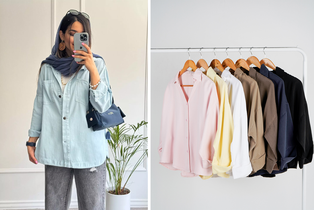 شومیز-ساده؛-لباس-مینیمال-برای-روزهای-پررفت‌و‌آمد