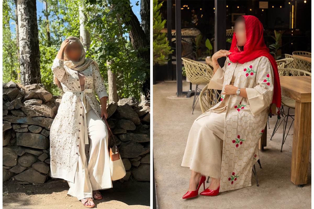 مانتو-بلند-لینن-سوزن-دوزی؛-نماد-ظرافت-و-وقار