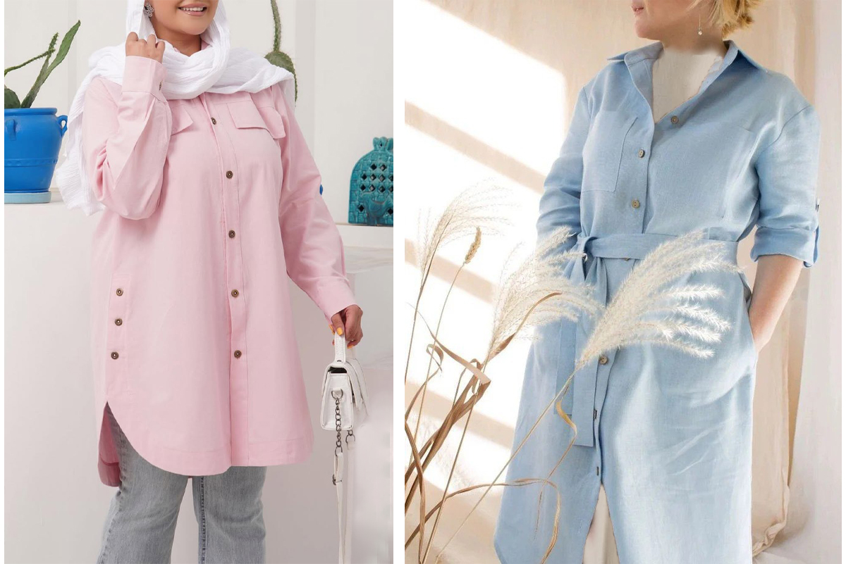 مانتو-لینن-ساده-و-سبک