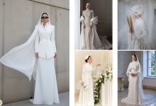 تصویر از استایل عقد خود را با این پارچه ها بسازید + عکس