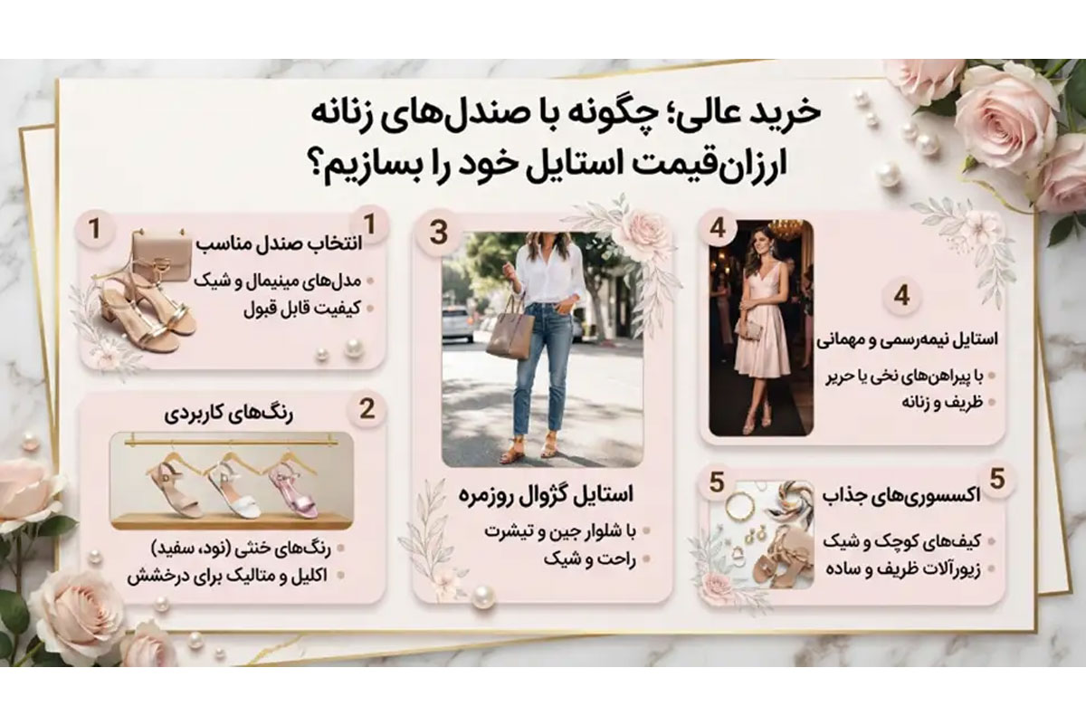 خریدی-ایده‌آل؛-چگونه-با-صندل-زنانه-ارزان-استایلی-خاص-داشته-باشیم؟