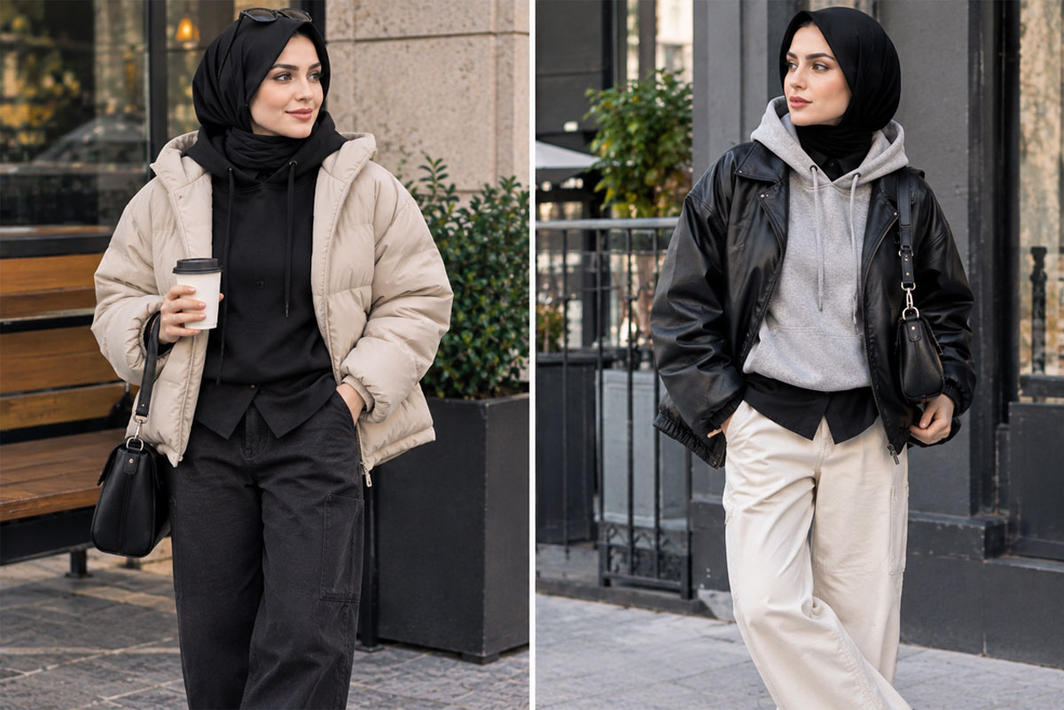 شومیز-مشکی-با-هودی-و-کاپشن؛-کژوال-و-ترندی
