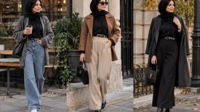 تصویر از چطور از شومیز مشکی در استایل پاییزه استفاده کنیم؟