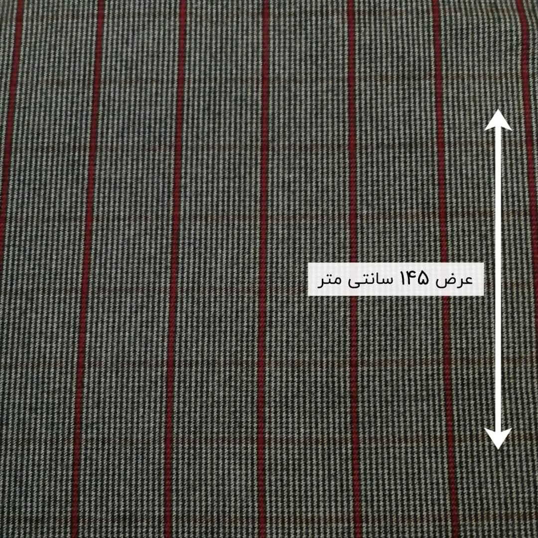 پارچه توئید ترک طرح 1 رنگ آلبالویی 