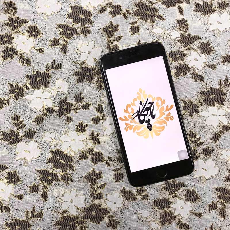 قواره ژاکارد تافته رنگ قواره 1.7 