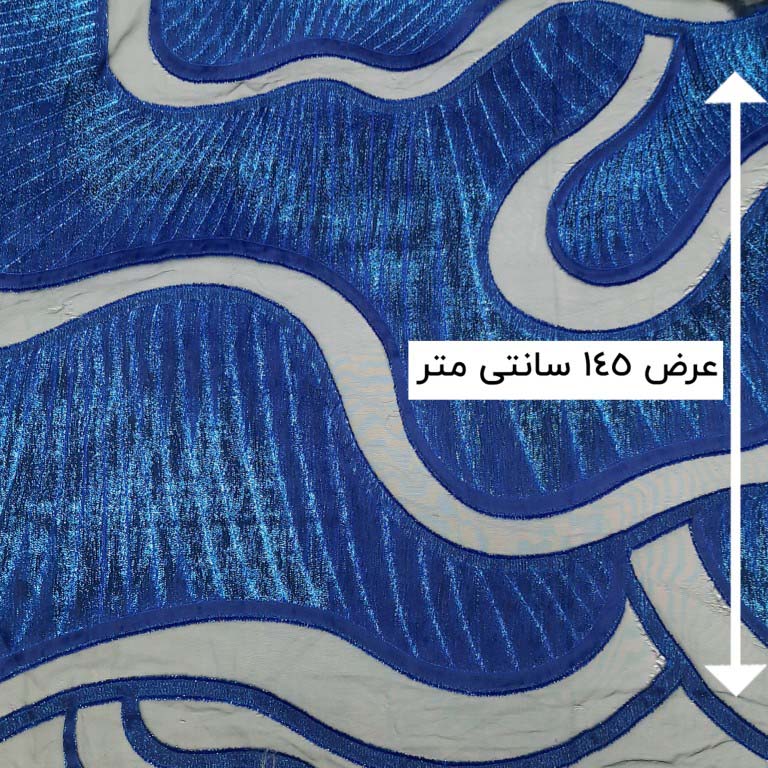 پارچه ژاکارد ارگانزا شینی رنگ 490 