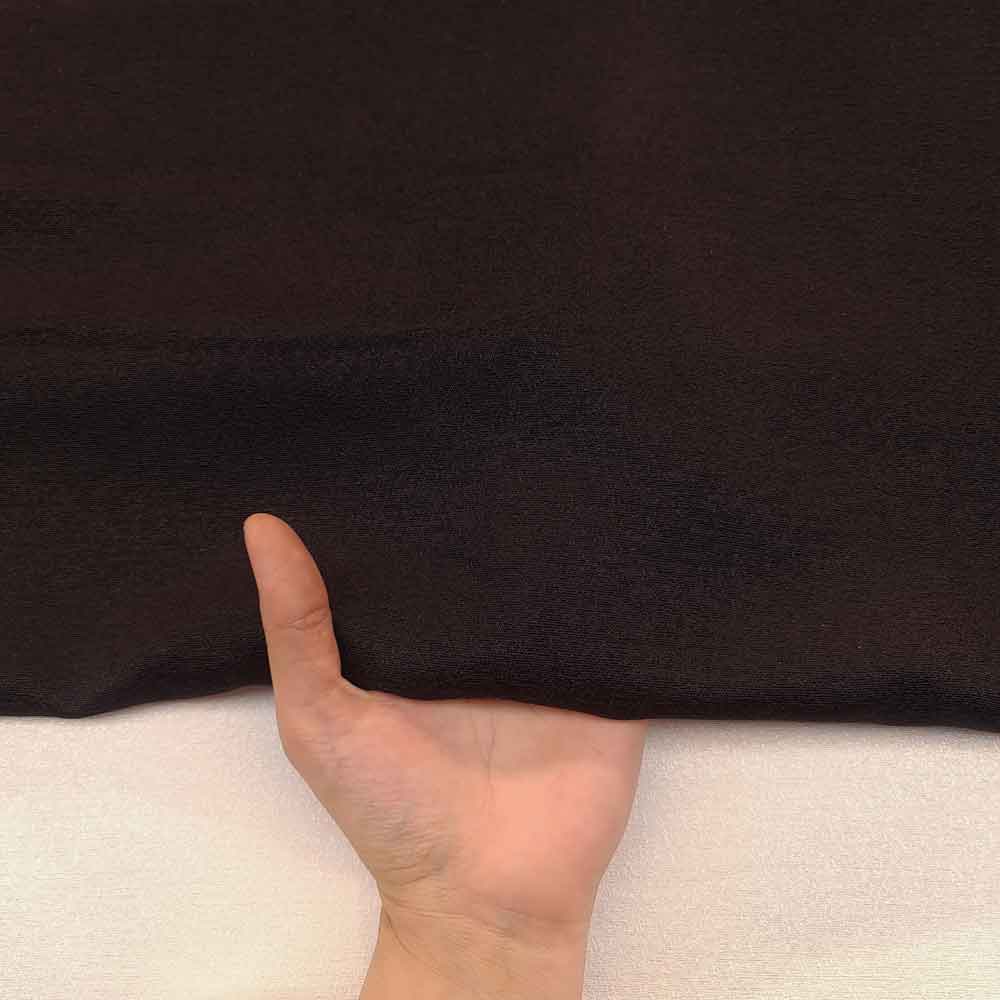 پارچه کتان لمه رنگ مشکی 