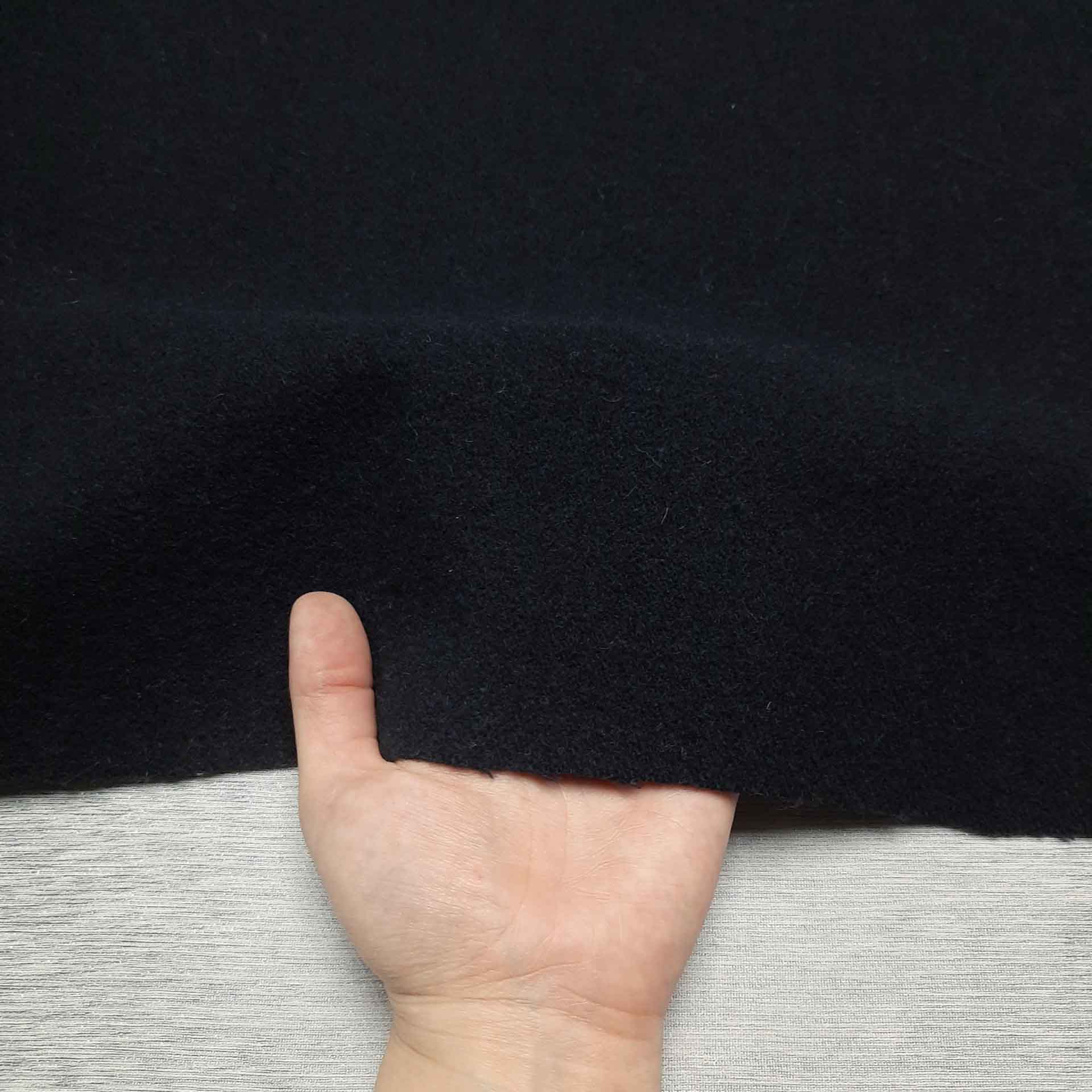 پارچه کشمیر ژاپن رنگ سرمه ای سوخته 