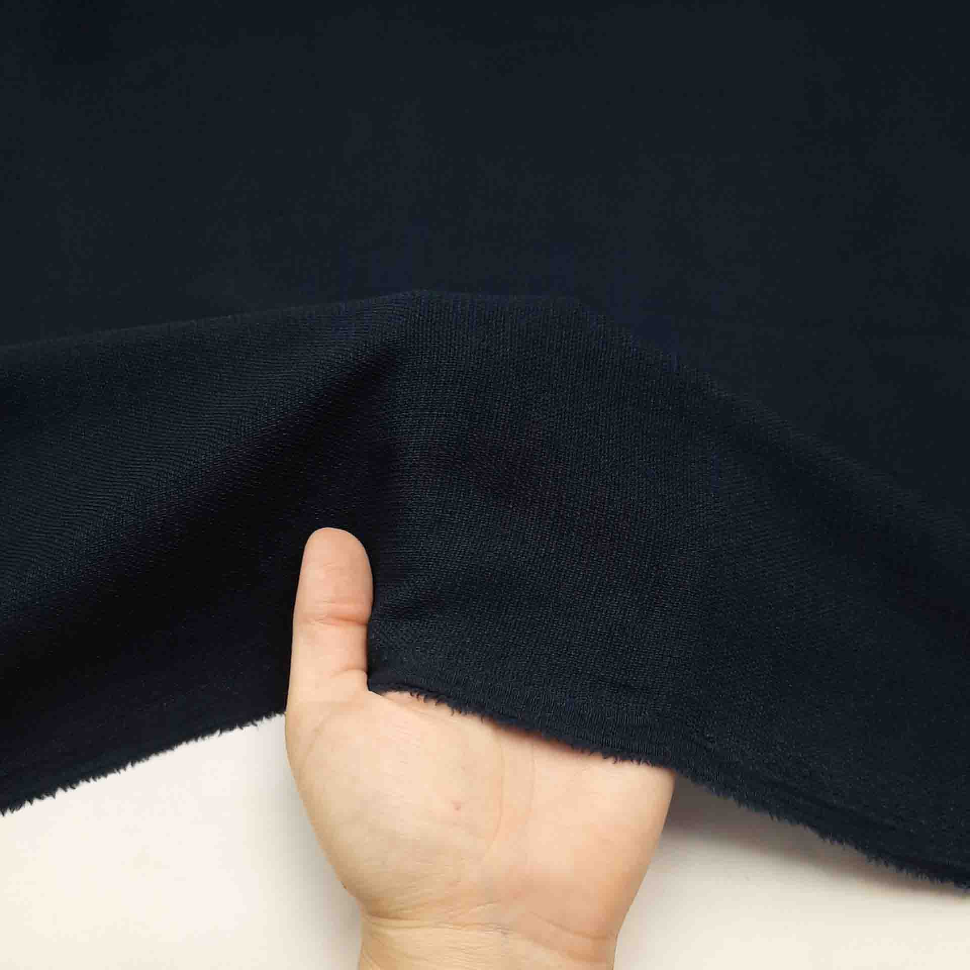 پارچه شانتون تایلندی ساده رنگ 212 سرمه ای 