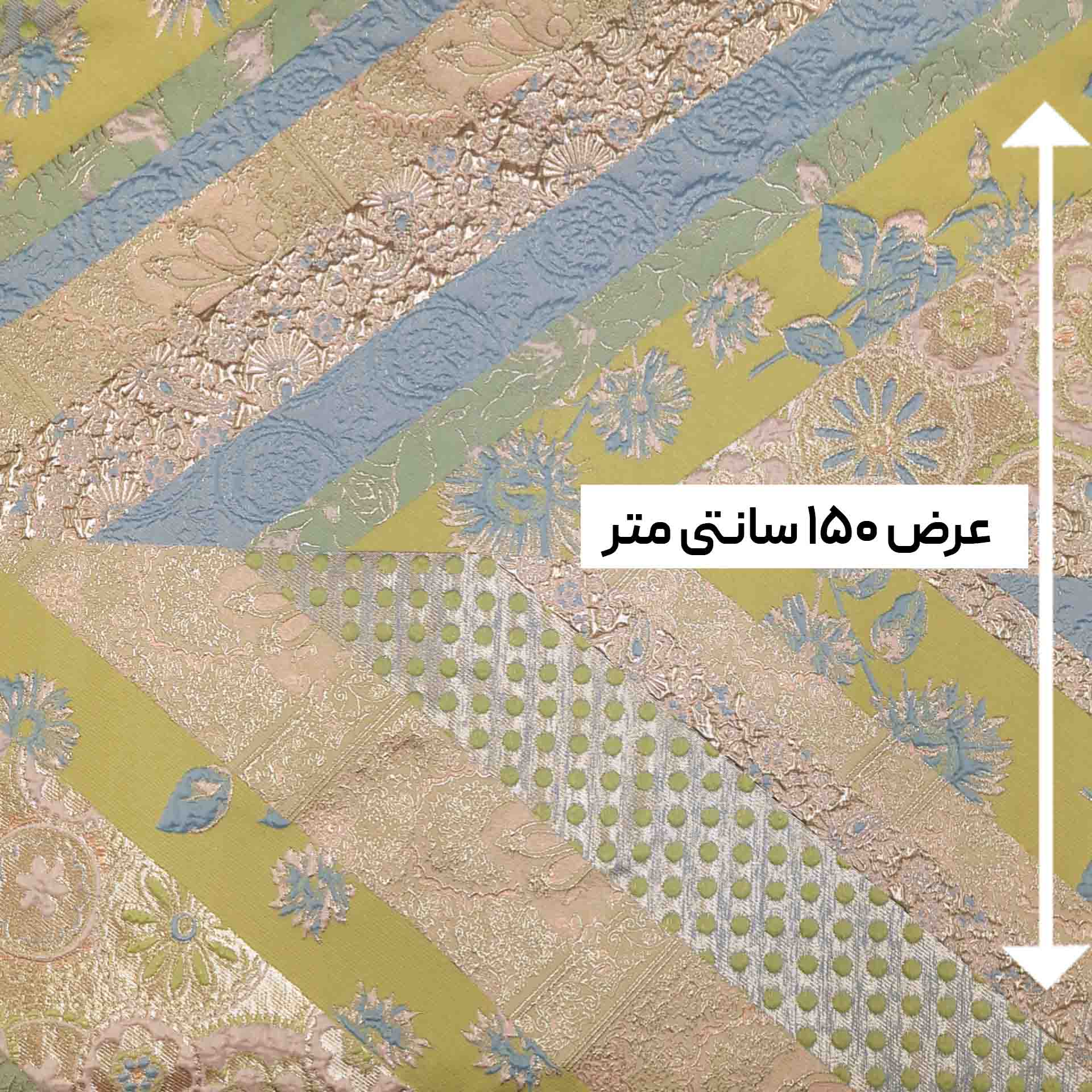 پارچه ژاکارد پفکی ترک یانا رنگ 3 