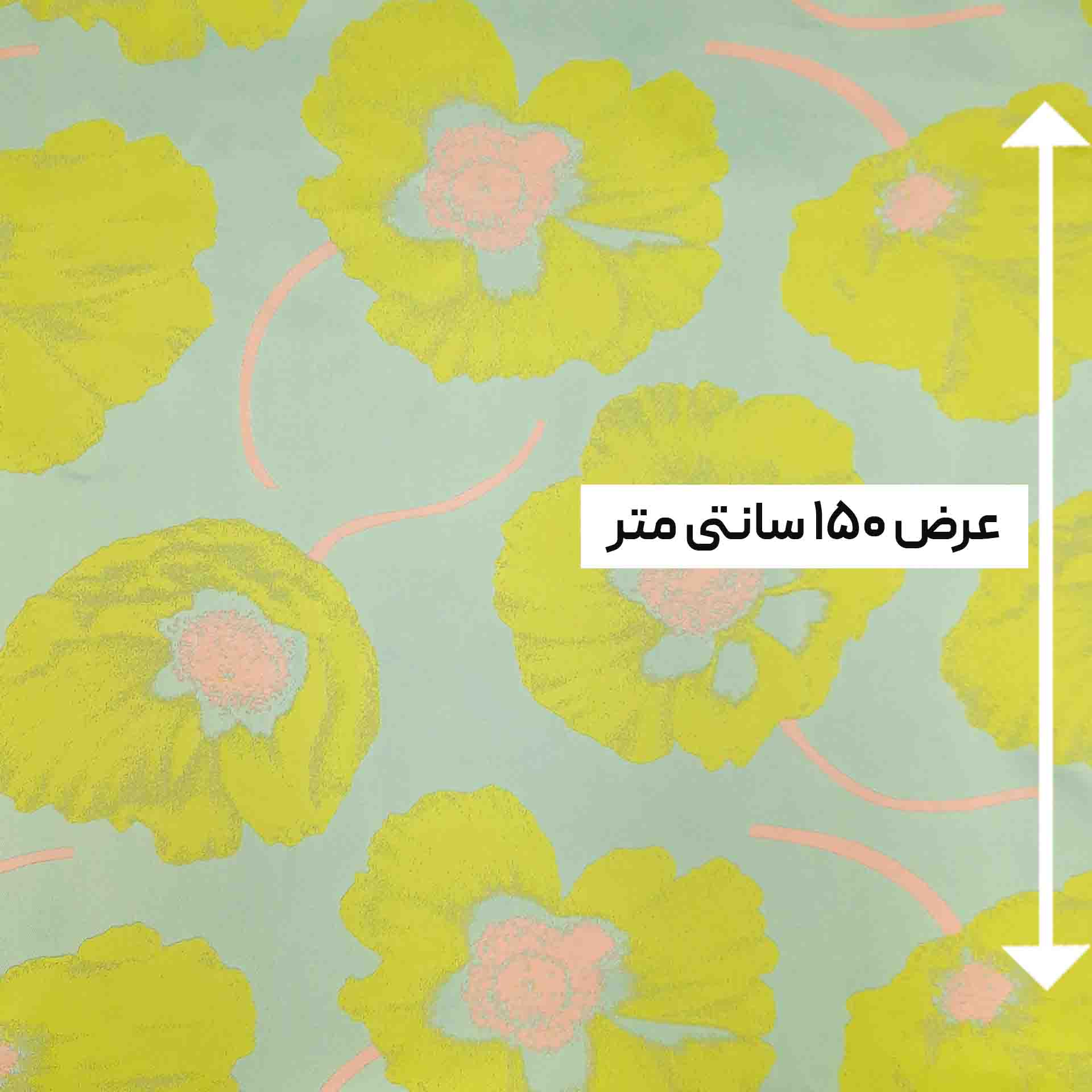 پارچه ژاکارد تافته ترک دومنیکا رنگ فسفری 