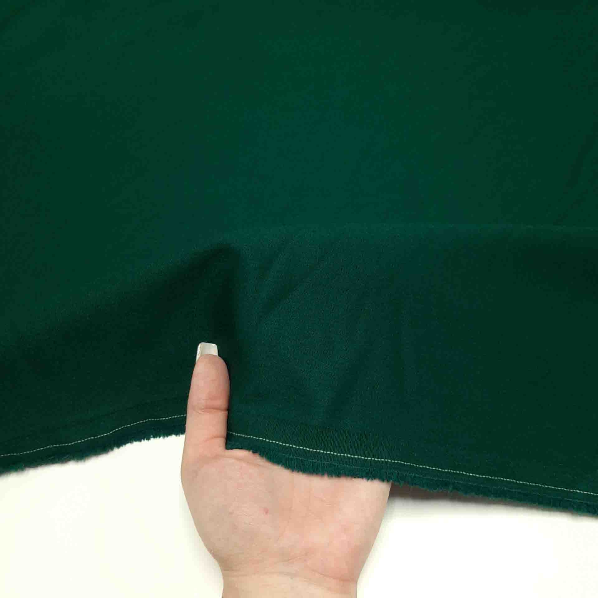 پارچه کتان گاباردین کلاسیک رنگ سبز 
