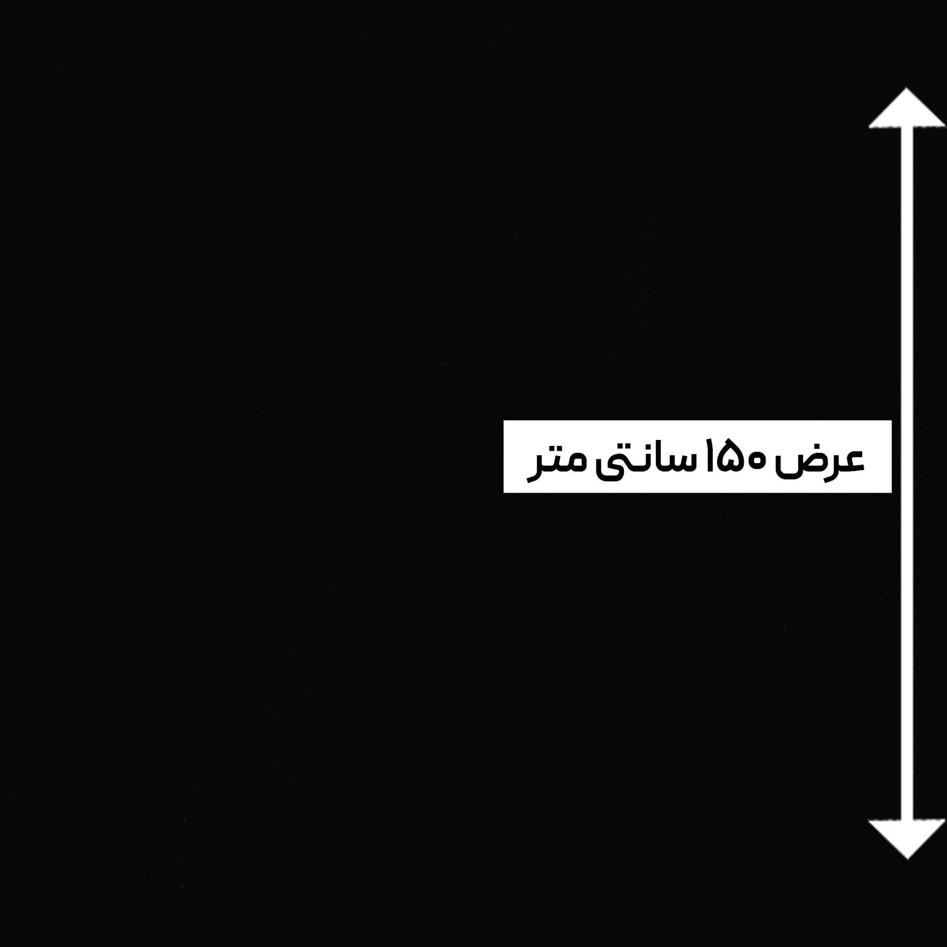 پارچه کرپ عبایی رنگ مشکی 