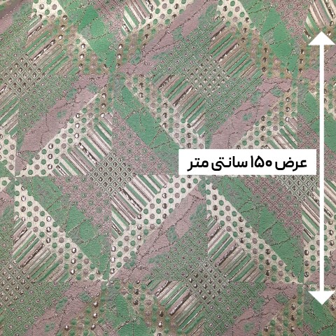 پارچه ژاکارد پفکی ترک ساره رنگ 2 